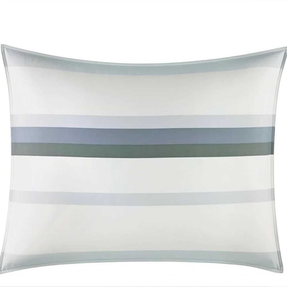 Nautica Lansier Cotton Grey Duvet Cover Set QUEEN